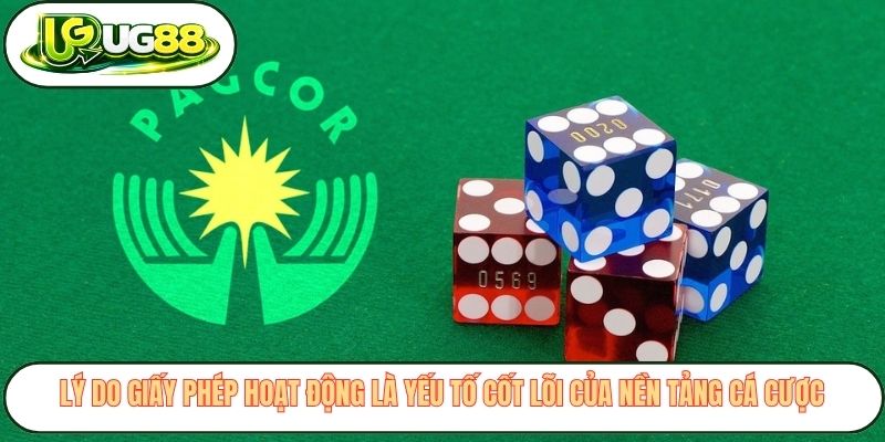 Lý do giấy phép hoạt động là yếu tố cốt lõi của nền tảng cá cược Lý do giấy phép hoạt động là yếu tố cốt lõi của nền tảng cá cược