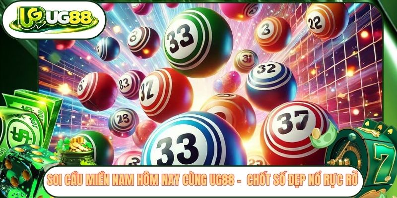 Soi Cầu Miền Nam Hôm Nay Cùng UG88 - Chốt Số Đẹp Nổ Rực Rỡ