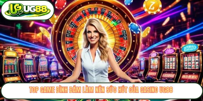 Top game đình đám làm nên sức hút của casino UG88 Top game đình đám làm nên sức hút của casino UG88